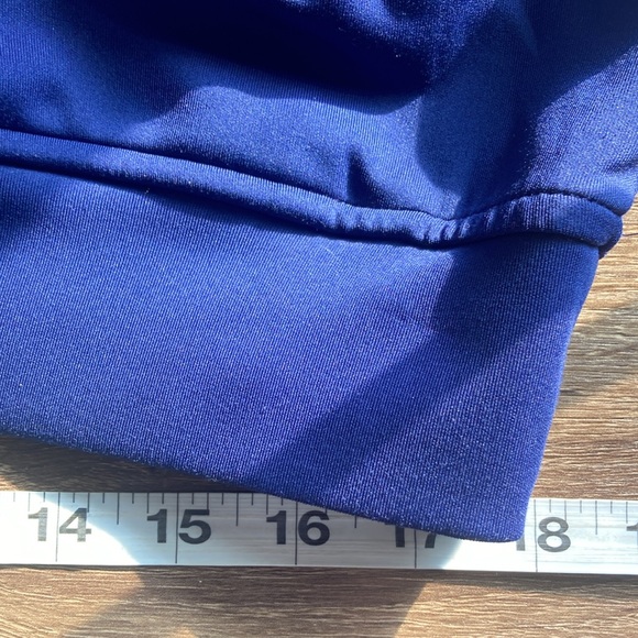 EUC Mens a Donald Ross Large Navy Blue Golf 1/4 Zip Pullover - Picture 9 of 10